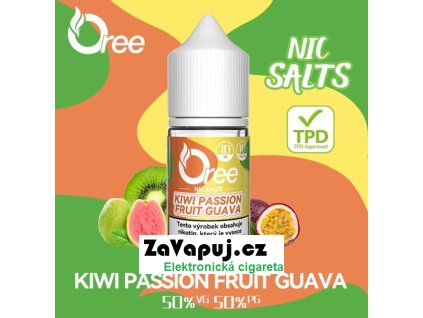 liquid oree salt kiwi passion fruit guava 10ml 18mg