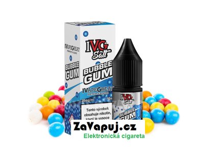 Liquid IVG Salt Bubblegum (Sladká žvýkačka) 10ml 10mg