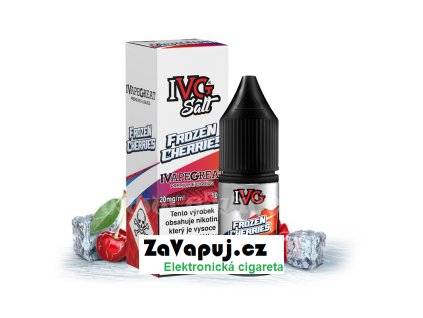 Liquid IVG Salt Frozen Cherries (Ledové třešně) 10ml 10mg