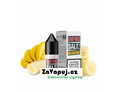 Liquid Infamous Saltz Banana (Banán) 10ml 20mg