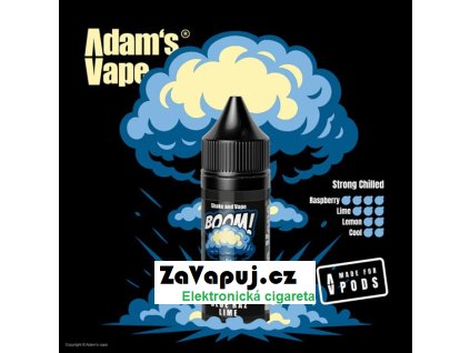 prichut adams vape boom series shake and vape 5ml blue raz lime