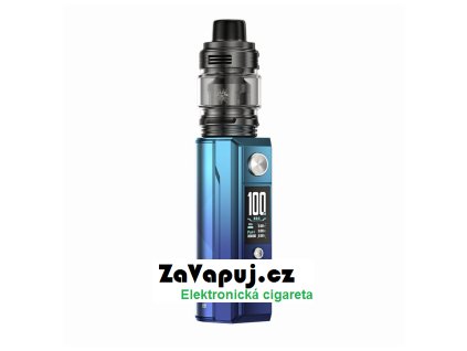 Elektronická cigareta VooPoo Drag M100S s UFORCE-L Tank Cyan & Blue