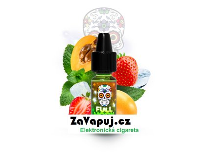 Příchuť Full Moon: Stellar Aurore (Svěží jahoda s lokvátem a mátou) 10ml