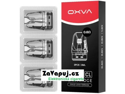 oxva xlim cl pod top fill cartridge 06ohm 3ml 3pack