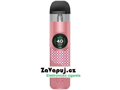 oxva nexlim elektronicka cigareta 1500mah chequered pink