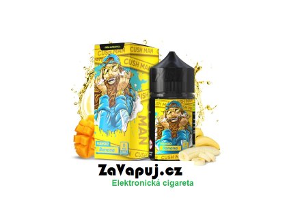 Příchuť Nasty Juice S&V: Cush Man Banana (Mango a banán) 10ml