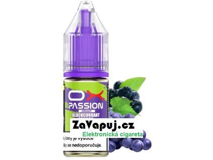liquid oxva ox passion salts blackcurrant squash 10ml 10mg
