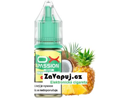 liquid oxva ox passion salts pineapple coconut 10ml 10mg