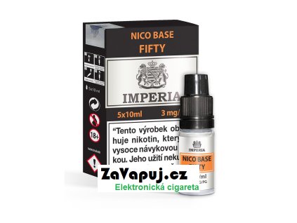 Imperia Fifty Nico Base (50VG/50PG) 5x10ml 3mg