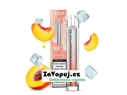 Salt Cristallite Disposable Pod Kit (Peach Ice) 20mg