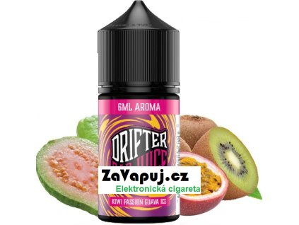 prichut drifter bar juice sv 6ml kiwi passionfruit guava ice
