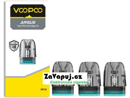 voopoo argus top fill cartridge v2 04ohm 2ml 3pack