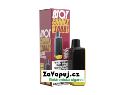 RIOT Connex 1000 předplněná kapsle (Classic Tobacco) 20mg
