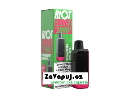 RIOT Connex 1000 předplněná kapsle (Strawberry Kiwi Apple) 20mg