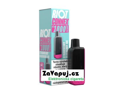 RIOT Connex 1000 předplněná kapsle (Strawberry Blueberry Ice) 10mg