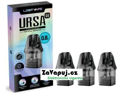 lost vape ursa pod v3 cartridge 08ohm 2ml 3pack