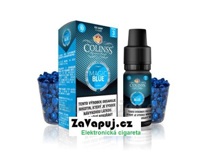 Liquid Colinss Magic Blue (Ledové bonbony) 10ml 6mg