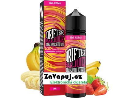 prichut drifter bar juice sv 16ml strawberry banana ice