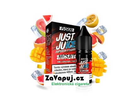 Liquid Just Juice Salt Fusion Mango & Blood Orange On Ice (Ledové mango & červený pom) 10ml 11mg