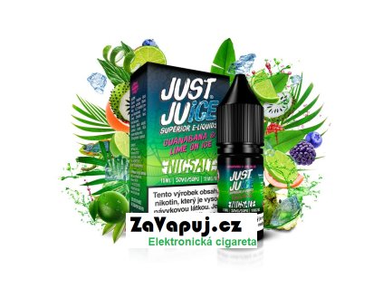 Liquid Just Juice Salt Guanabana & Lime On Ice (Ledová limetka s graviolou) 10ml 11mg