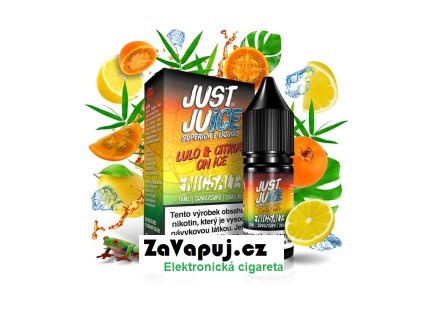 Liquid Just Juice Salt Lulo & Citrus On Ice (Ledové tropické lulo & citron) 10ml 20mg