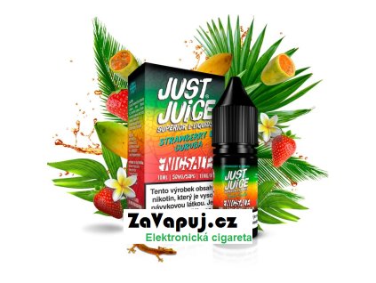 Liquid Just Juice Salt Strawberry & Curuba (Jahoda & curuba) 10ml 20mg