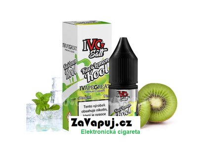 Liquid IVG Salt Kiwi Lemon Kool (Ledové kiwi s citronem) 10ml 20mg