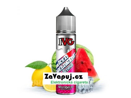 Příchuť IVG S&V: Menthol Iced Melonade (Chladivá melounová citronáda) 18ml