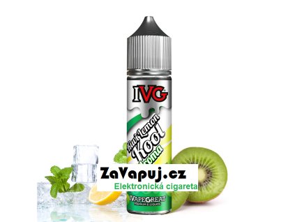 Příchuť IVG S&V: Menthol Kiwi Lemon Kool (Kiwi a citron s mentolem) 18ml