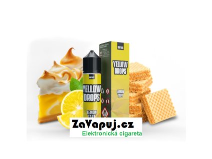 Příchuť Infamous Drops S&V: Yellow Drops (Citronový koláč) 10ml