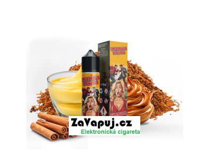 Příchuť Infamous Special S&V: Skandal (Tabák s vanilkou, skořicí a karamelem) 10ml