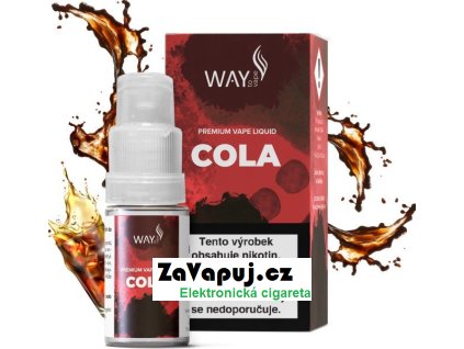 liquid way to vape cola 10ml 3mg