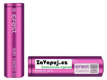 efest baterie typ 18650 3500mah 20a