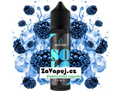 prichut bombo solo juice sv 15ml blue razz ice ledova modra malina