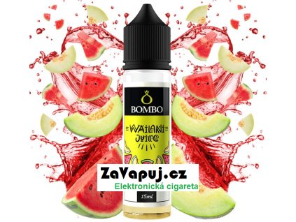 prichut bombo wailani juice sv 15ml melon and watermelon melounovy mix