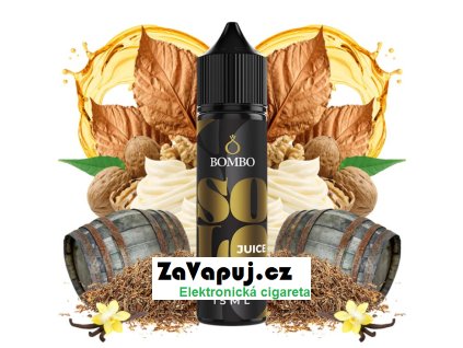 prichut bombo solo juice sv 15ml sweet aged tobacco nasladla tabakova smes
