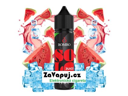 prichut bombo solo juice sv 15ml watermelon ice ledovy vodni meloun