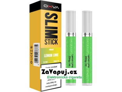 oxva slimstick pods cartridge lemon lime 20mg 2pack