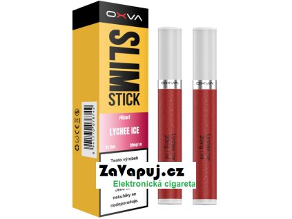 oxva slimstick pods cartridge lychee ice 20mg 2pack