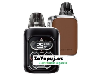 lost vape ursa baby 3 pro pod elektronicka cigareta 1300mah espresso leather