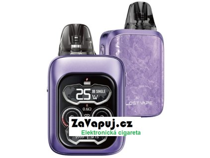 lost vape ursa baby 3 pro pod elektronicka cigareta 1300mah moonsteel violet