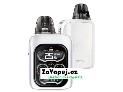 lost vape ursa baby 3 pro pod elektronicka cigareta 1300mah moonsteel white