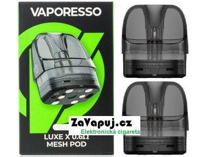vaporesso luxe x mesh pod cartridge 06ohm 2ml 2pack