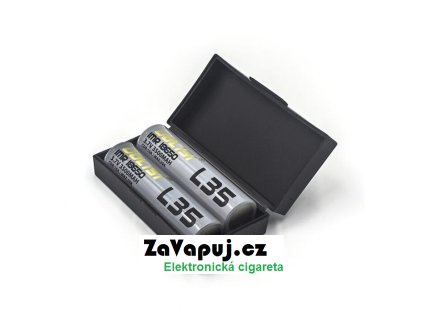 Baterie Golisi L35 INR 18650 / 10A (3500mAh) (2ks + pouzdro)