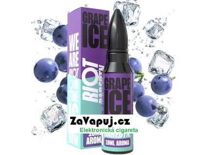 prichut riot bar edtn sv 10ml grape ice ledove hroznove vino