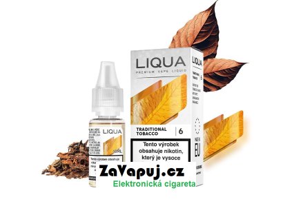 Liquid LIQUA Traditional Tobacco (Tradiční tabáková směs) 10ml 18mg