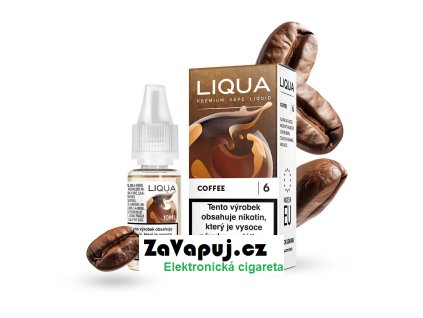 Liquid LIQUA Coffee (Sladká káva) 10ml 6mg