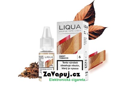 Liquid LIQUA Sweet Tobacco (Tabák s karamelem a vanilkou) 10ml 6mg