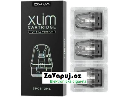 oxva xlim v3 pod top fill cartridge 12ohm 2ml 3pack