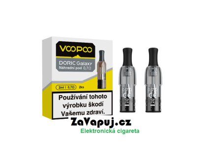 Cartridge VooPoo Doric Galaxy Pod 2ml 2ks 0,7ohm